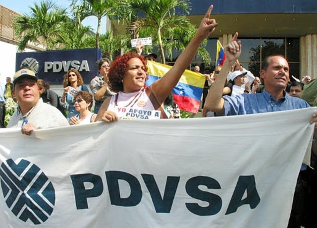 Protesta de PDVSA