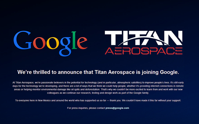 Compra Titan Aerospace