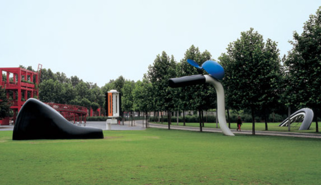 Claes Oldenburg - La bicyclette ensevelie