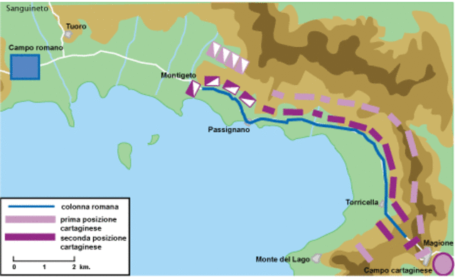 Disastro del Lago Trasimeno (Perugia)