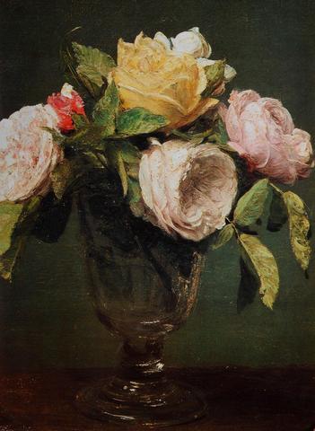 H. Fantin-Latour, Rose , 1873