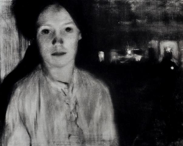 M. Sironi, Ritratto della sorella Marta, ca 1905