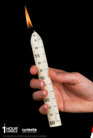LA VELA PARA MEDIR EL TIEMPO