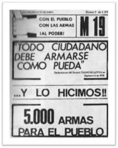 EL ROBO DE ARMAS DEL CANTÓN NORTE