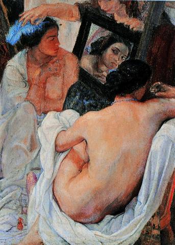 Ferruccio Ferrazzi, Nudi femminili, Anni 20