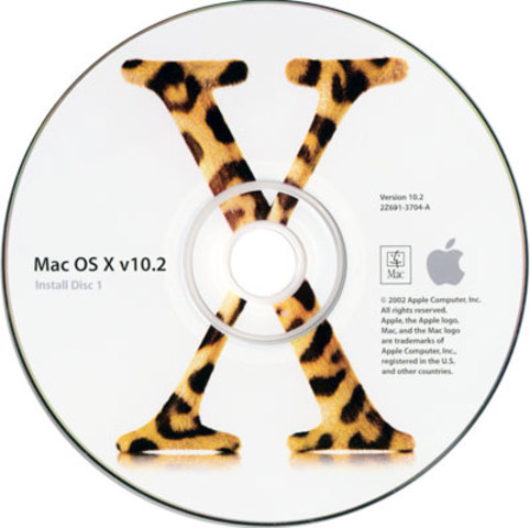 Mac OS X version 10.2 “Jaguar”