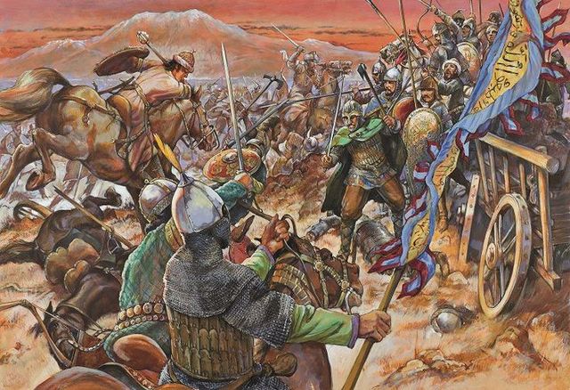 Defeat of the Byzantine Empire by Ottoman Turks