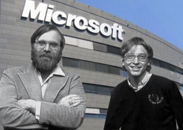 MICROSOFT - BILL GATES Y PAUL ALLEN
