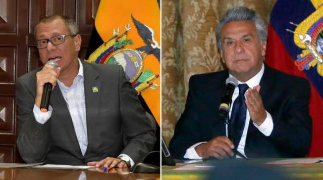 El vicepresidente Jorge Glas pasó a la oposición abierta