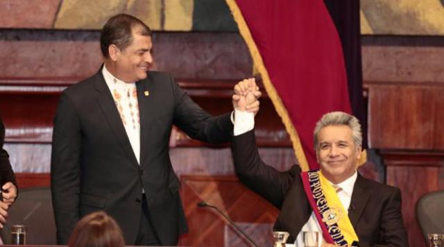 LENIN MORENO JURO COMO PRESIDENTE DEL ECUADOR