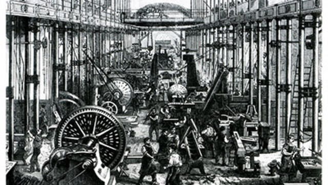 Inicio de la revolución industrial