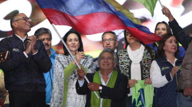 Lenín Moreno, Rafael Correa y Jorge Glas sumaron en campaña