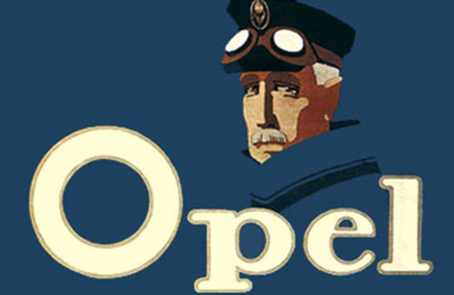 Hans Rudi Erdt, cartel Opel.