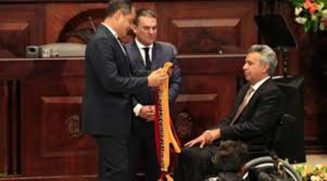 Posesión presidencial de Lenín Moreno