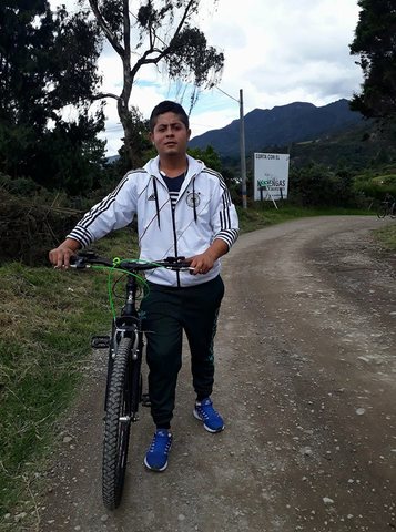 Accidente en bici