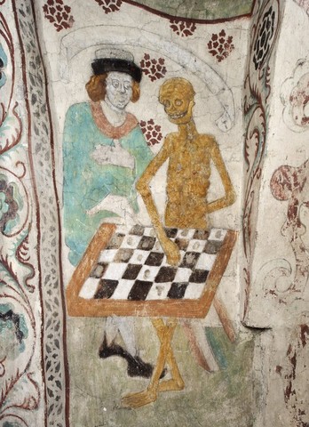 Playing Chess with Death Fresco