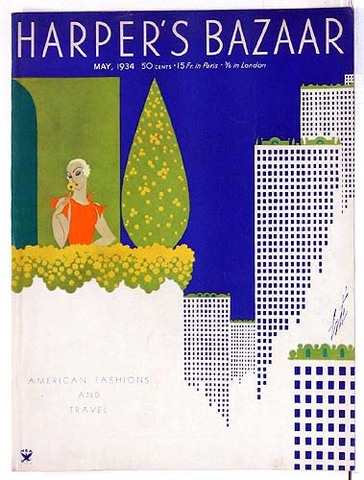 Erté, portadas de Harper’s Bazaar
