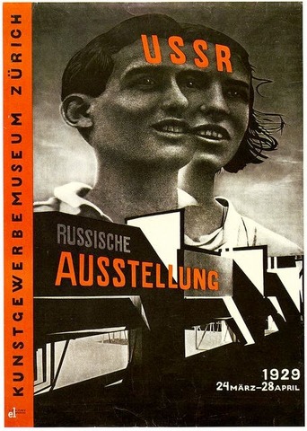 Lissitzky, Cartel de Russische Ausstellung