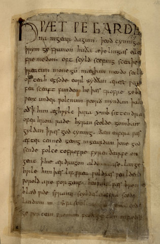 &nbsp;Suspected date of Beowulf's writing