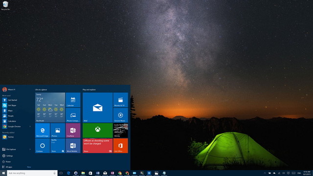 Aparición de Windows 10