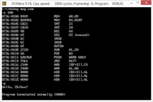 Microsoft presenta el sistema operativo MS-DOS