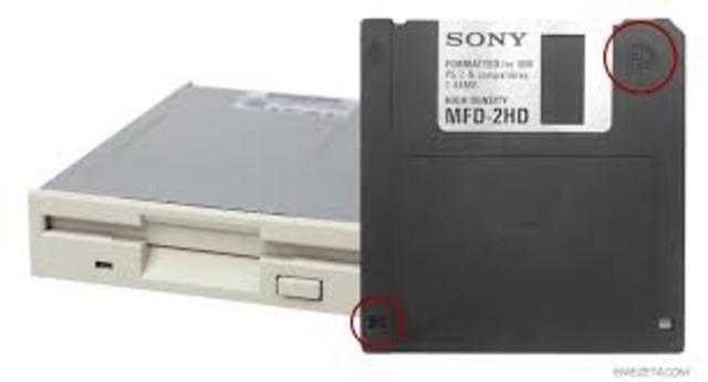 Sony crea los diskettes de 3 1/2
