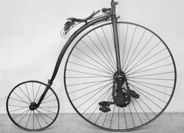 High wheel bicycle