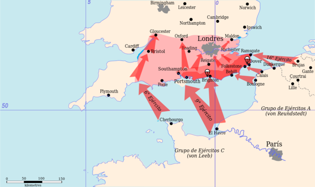 Batalla con Inglaterra
