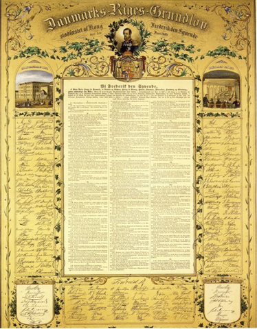 Grundslovsforfatning i kongeriget