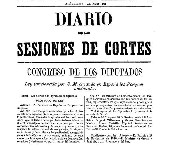 Ley de Parques Nacionales