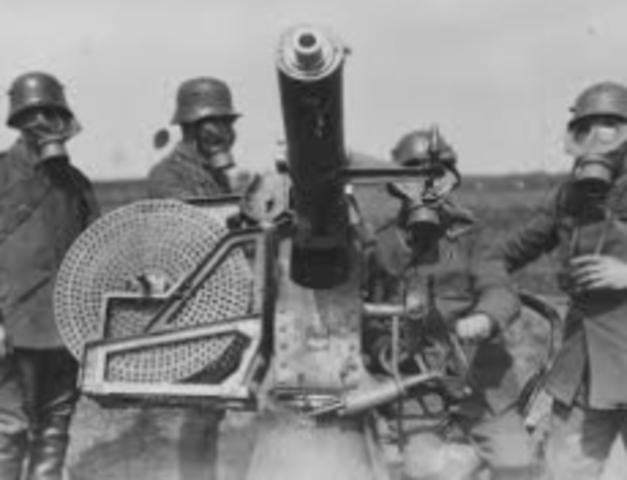 Trench Warfare, Poison Gas, and Machine Guns