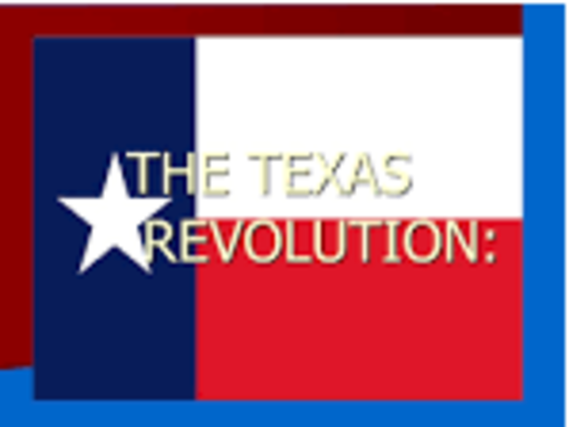 The Texas Revolution