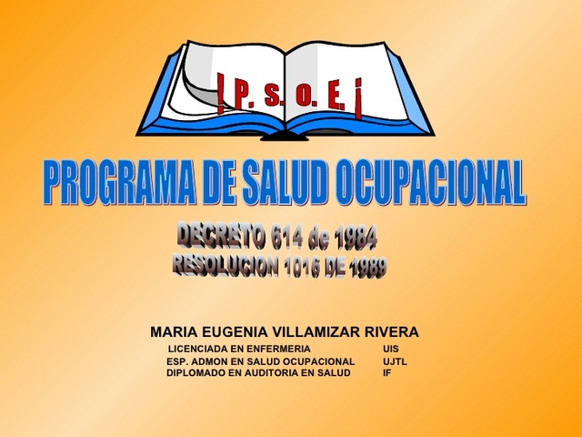 resolucion 1016 de 1989