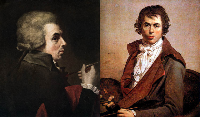 David, Jacques - Louis Self Portrait