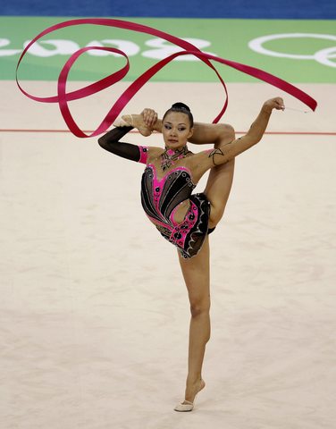 Rhythmic Gymnastics is in the Olympics