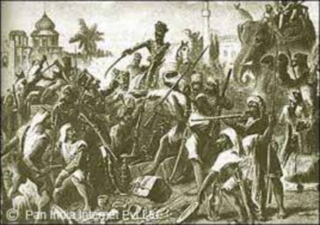 The second battle occur