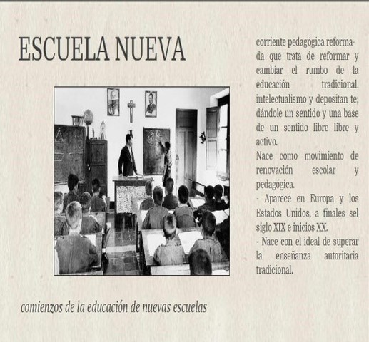 XVIII. LA “NUEVA EDUCACIÓN” Y LAS REFORMAS ESCOLARES EN LA EUROPA CONTEMPORÁNEA