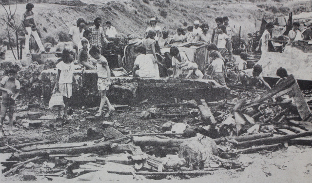 Incendio en el Barrio Fidel Castro