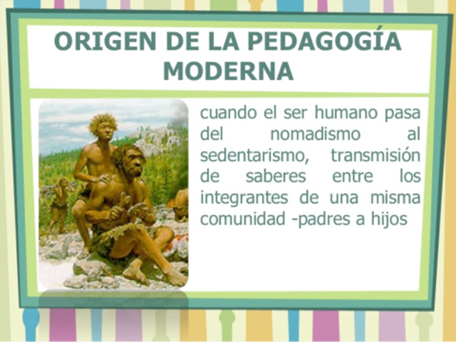 PEDAGOGÍA MODERNA
