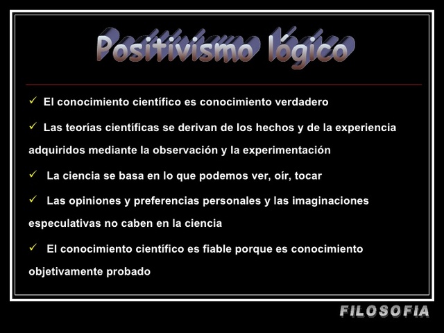 Teoría del conocimiento de Ludwig J.J. Wittgenstein