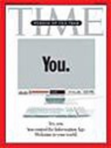 La revista Time lo nombra a Ud., como persona del año y el crecimiento de la Web 2.0