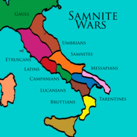 The Samnite Wars (War) 343 - 290 BCE