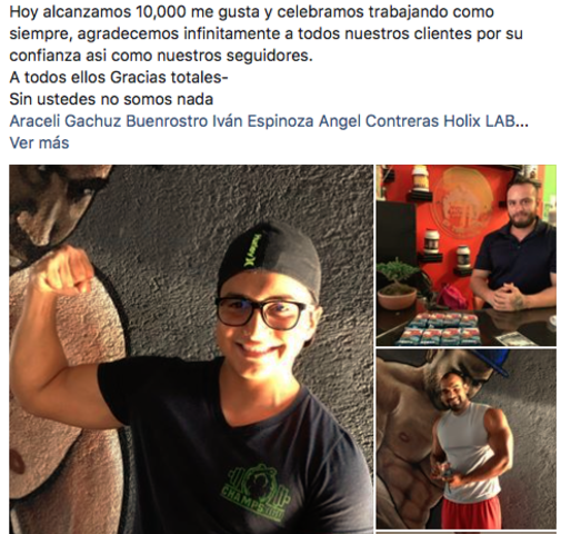 10,000 me gusta en redes sociales