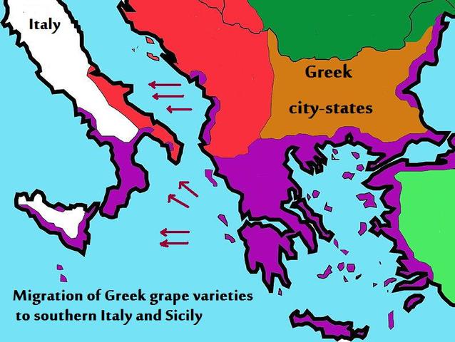 Greeks colonized southern Italy ( Empire Building) 750 BCE