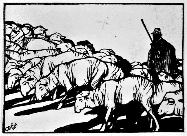 Duilio Cambellotti, Va all’ovile