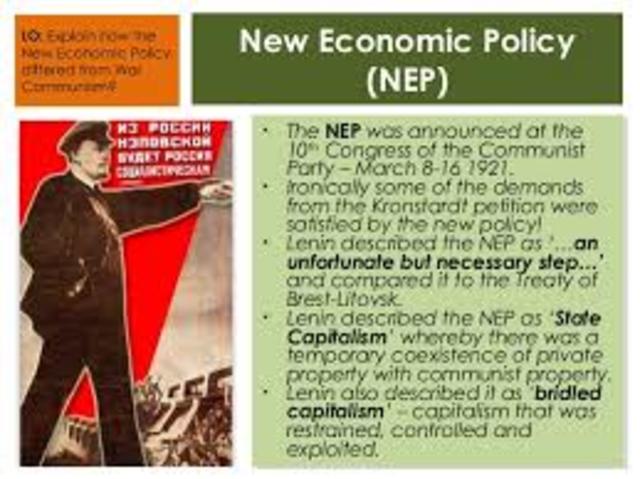 New economic policy