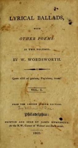 Lyrical Ballads Published