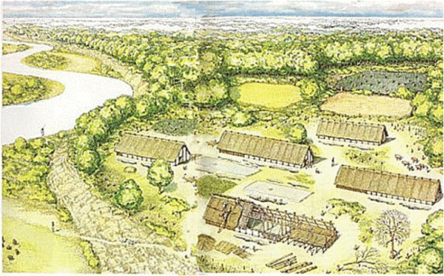 het ontsstaan van de landbouw.