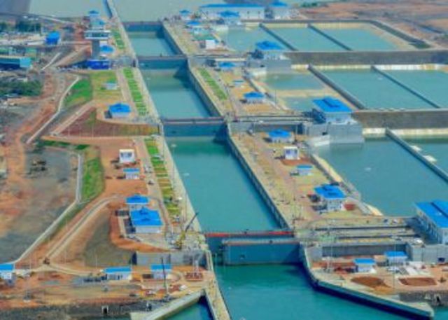 Inaguración del canal de panamá