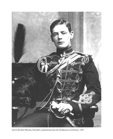 Churchill joins 4th Hussars